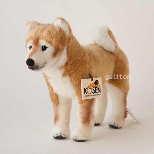 ケーセン Koesen ぬいぐるみ 柴犬 立ち