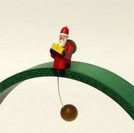 【xmas限定販売】 ヴォルフガングヴェルナー Wolfgang Werner やじろべえサンタ 赤
