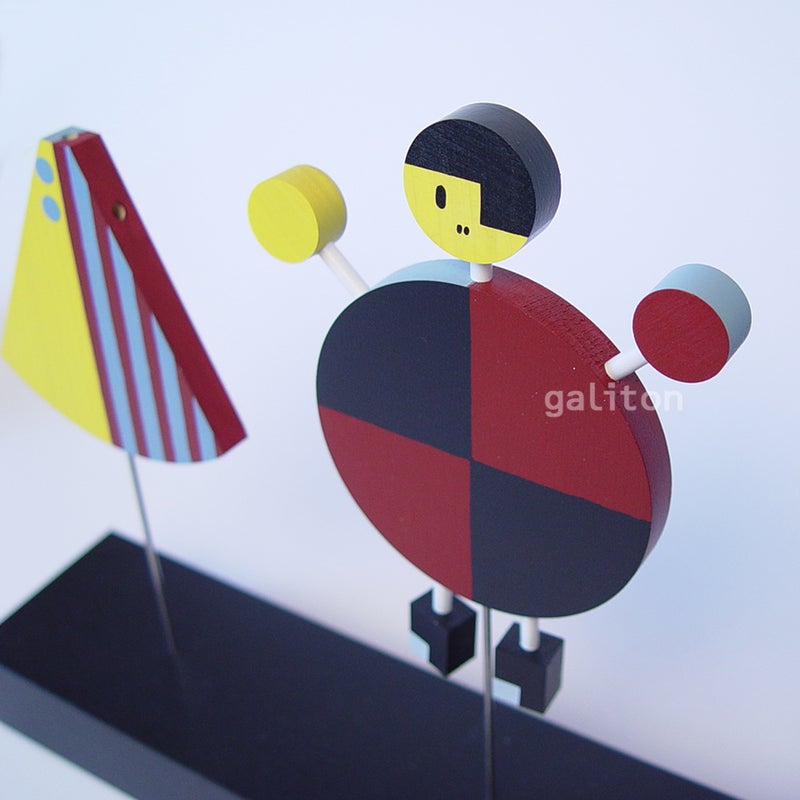 ネフ社 Naef バウハウス スティックスピール Bauhaus Steckpuppen