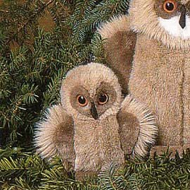 ケーセン Koesen ぬいぐるみ ワシミミズク(ミニ)