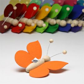 キーナー Kiener キーナー蝶（大） オレンジ