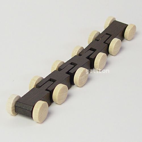 ベック社 Beck 【補充用パーツ】クネクネバーンの4両車 カラー