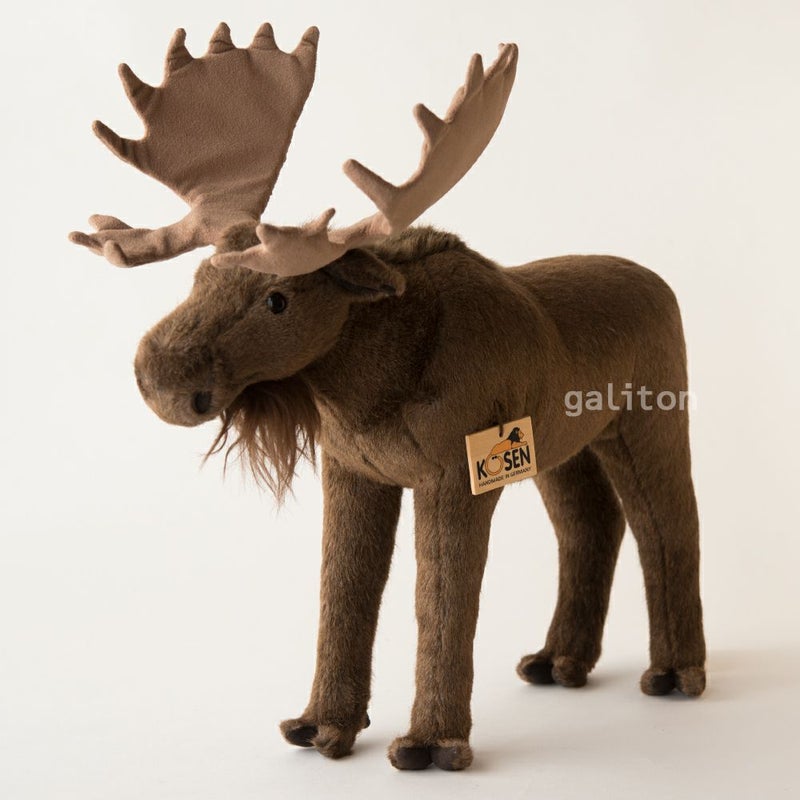 ケーセン Koesen ぬいぐるみ ムース（ヘラジカ）