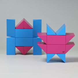 ネフ社 Naef ポンテ ピンク・青 Ponte magenta-blue