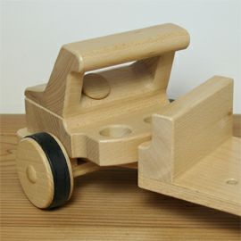 ニック社 nic 【はたらくくるま】ベース車体 車両 トラック ニック nic 【はたらくくるま部品】 ベース車両 |木のおもちゃ がりとん