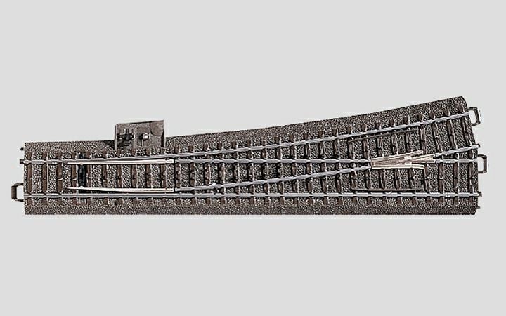 maerklin/メルクリン 24711 ワイドポイントレール Left R1,114.6mm 12.1°for HO