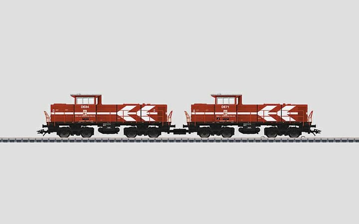 maerklin/メルクリン 37630 ディーゼル機関車2両セット HGK MaK Typ DE 1002