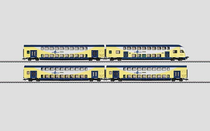 maerklin/メルクリン 43475 metronom ２階建客車 DBpza DABpza DABpbzkfa 4両セット