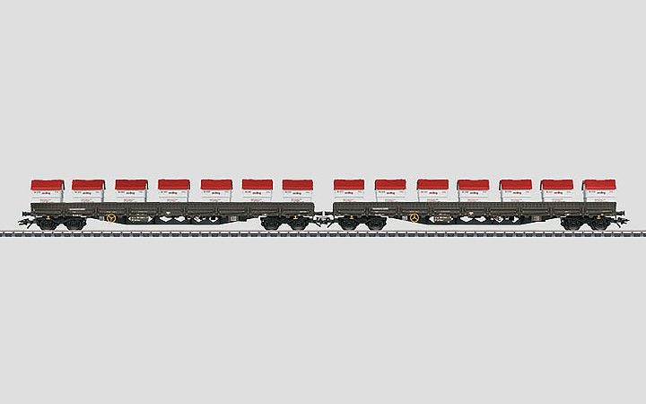 maerklin/メルクリン 47029 フラット貨車2両セット