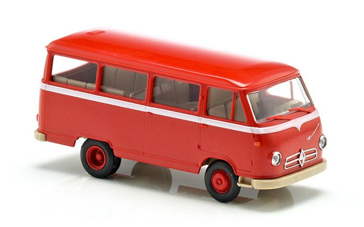 ヴィーキング Wiking 027099 1/87 ボルグヴァード B611 bus red