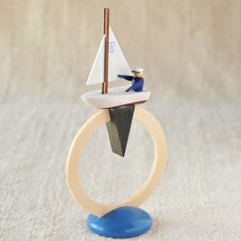 ヴォルフガングヴェルナー Wolfgang Werner フィンガーリング ヨット 青