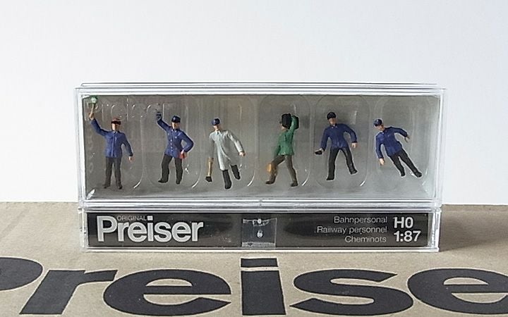 Preiser/プライザー 10010 HO 1/87 鉄道員