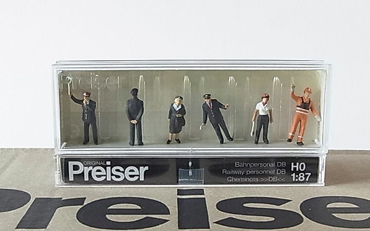 Preiser/プライザー 10236 HO 1/87 鉄道員 DB