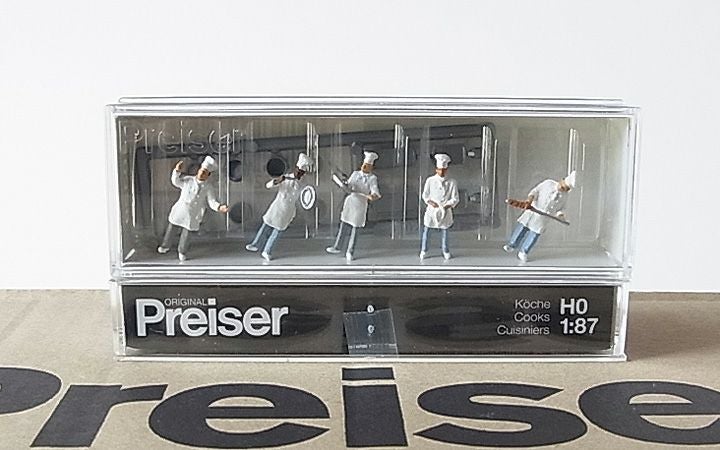 Preiser/プライザー 10329 HO 1/87 料理人
