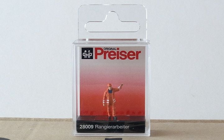 Preiser/プライザー 28009 HO 1/87 操車員