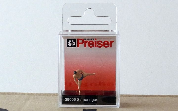 Preiser/プライザー 29005 HO 1/87 相撲取り