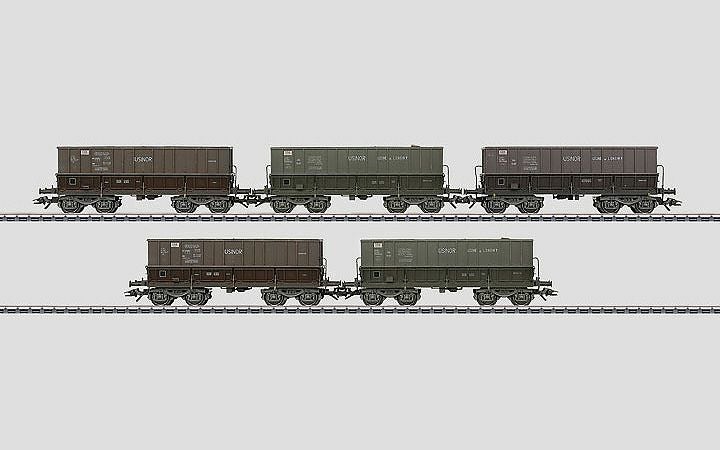 maerklin/メルクリン 48434 鉱石運搬貨車5両セット SGW SNCF Fad |木の