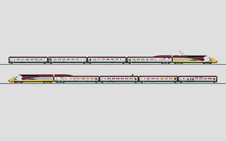 maerklin/メルクリン 37795 高速列車10両セット Tim Und Struppi THALYS（タリス） PBKA