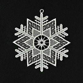 【xmas限定販売】 フェンスターレース クリスタル（小）シルバー