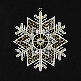 【xmas限定販売】 フェンスターレース クリスタル（小）ゴールド