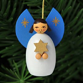 【xmas限定販売】《クリスマスオーナメント》 ヴォルフガングヴェルナー Wolfgang Werner 天使と星