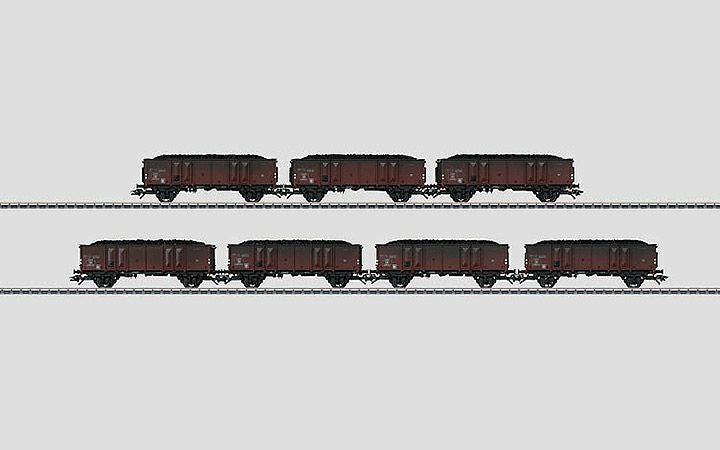 maerklin/メルクリン 46024 ゴンドラ貨車 SNCB/NMBS Type1214B 7両セット