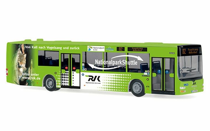 RIETZE AUTOMODELLE/リーツェ 67461 MAN Lion's City RVK Nationalparkshuttle Koln