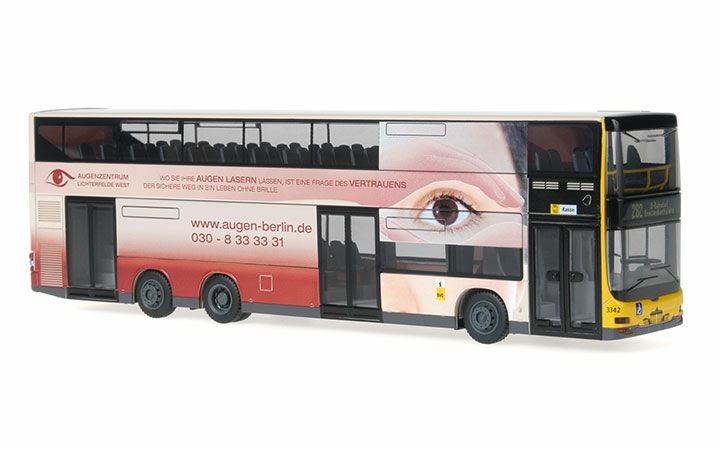 RIETZE AUTOMODELLE/リーツェ 67721 MAN Lion's City DL 07 Augenzentrum