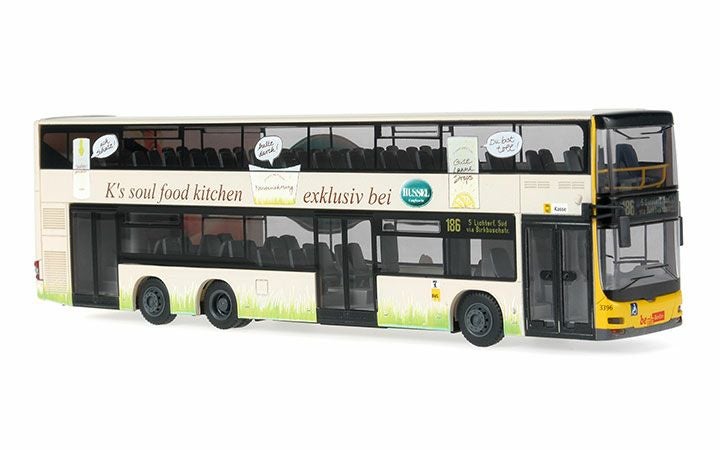 RIETZE AUTOMODELLE/リーツェ 67728 MAN Lion's City DL 07 Hussel