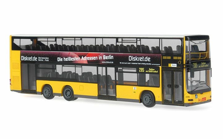 RIETZE AUTOMODELLE/リーツェ 67736 MAN Lion's City DL 07 Diskret.de