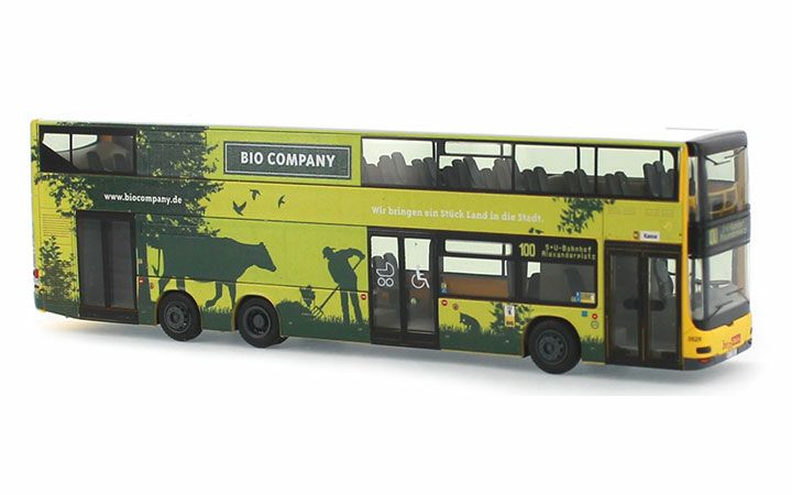RIETZE AUTOMODELLE/リーツェ 67758 MAN Lion's City DL 07 Bio Company Berlin