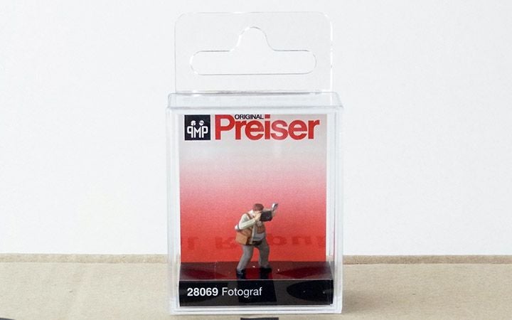 Preiser/プライザー 28069 HO 1/87 カメラマン