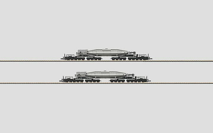 maerklin/メルクリン 86202 Torpedo Ladle 輸送貨車2両セット Zゲージ