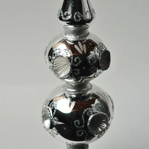 【xmas限定販売】 グラスツリートップ シルバー 0089