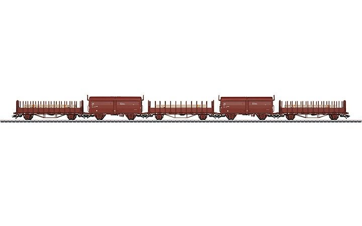maerklin/メルクリン 47733 貨車5両セット SJ
