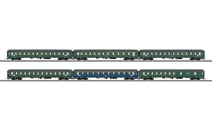 maerklin/メルクリン 42912 急行客車6両セット DB  Bum 234 ABum 225 BDums 273 Aum 203