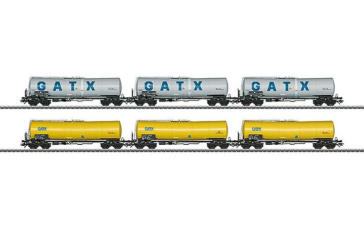 列車 gatxシリーズ 鉄道車両 marklin メルクリン 47546 GATX タンク車6