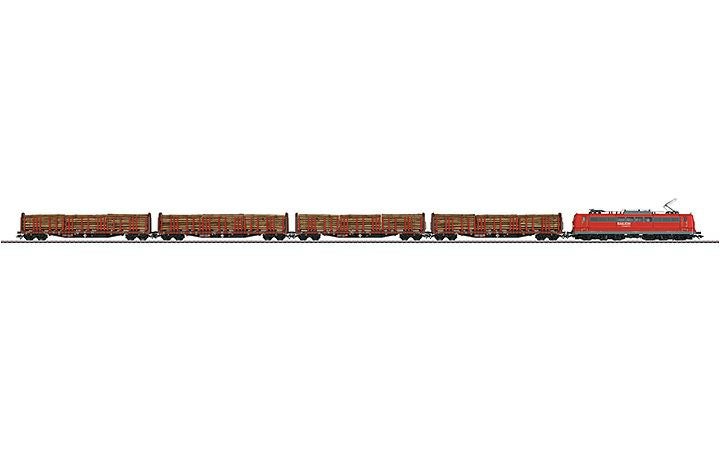 maerklin/メルクリン 26594 木材運搬セット DBAG BR151+貨車4両セット