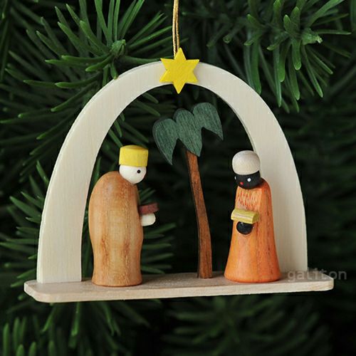 【xmas限定販売】《クリスマスオーナメント》 白木アーチ 王様