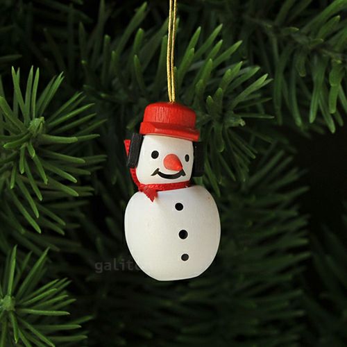 【xmas限定販売】《クリスマスオーナメント》 ヴォルフガングヴェルナー Wolfgang Werner ゆきだるま イアーマフラー