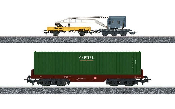maerklin/メルクリン 44452 コンテナ積載貨車セット