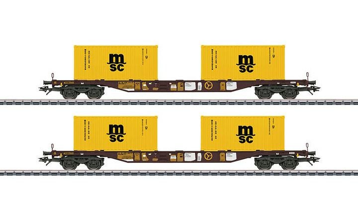 maerklin/メルクリン 47095 コンテナ貨車2両セット Sgns