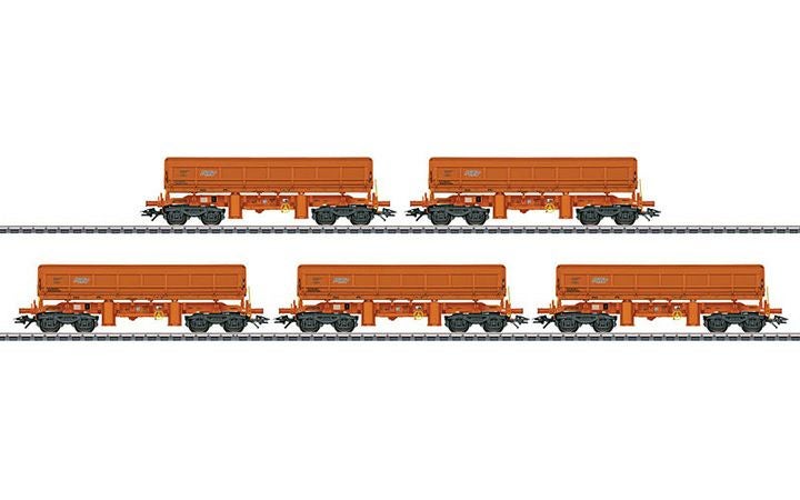 maerklin/メルクリン 48457 サイドダンプ貨車5両セット RTS Eamos