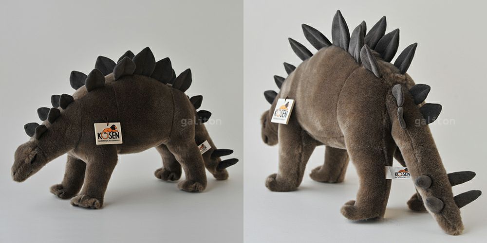 ケーセン Koesen ぬいぐるみ ステゴサウルス