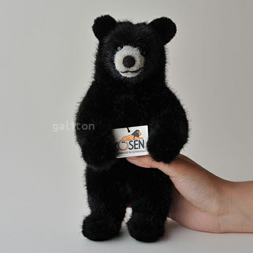 ケーセン Koesen ぬいぐるみ ソフトブラックベア ミニ