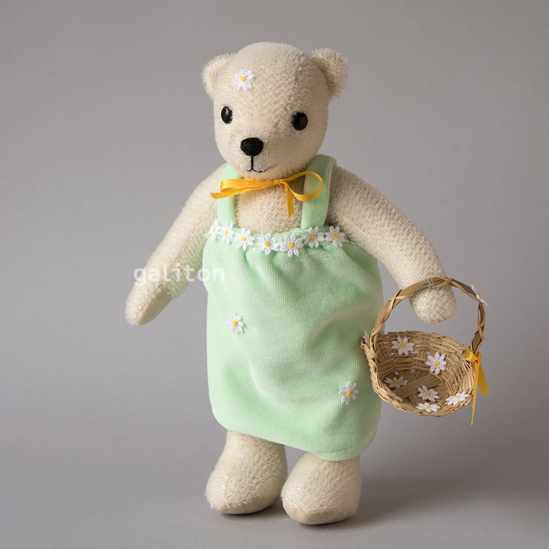 ケーセン Koesen ぬいぐるみ 限定版フラワーベア ANUSCHKA