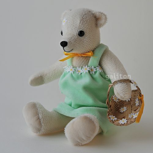 ケーセン Koesen ぬいぐるみ 限定版フラワーベア ANUSCHKA