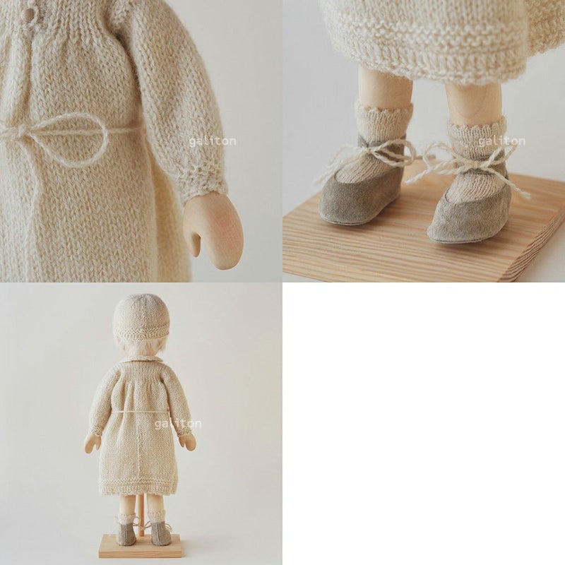 Elisabeth Pongratz ポングラッツ人形 オールウッド H308 白ワンピース