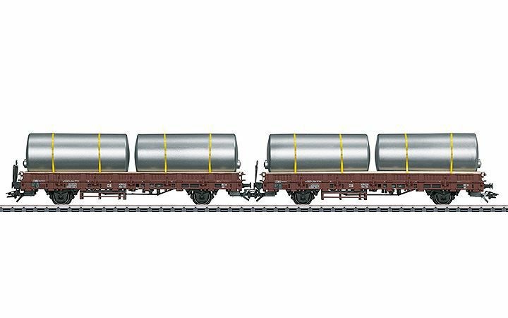 maerklin/メルクリン 46925 醸造タンク積載ステーク貨車2両セット DB kbs443