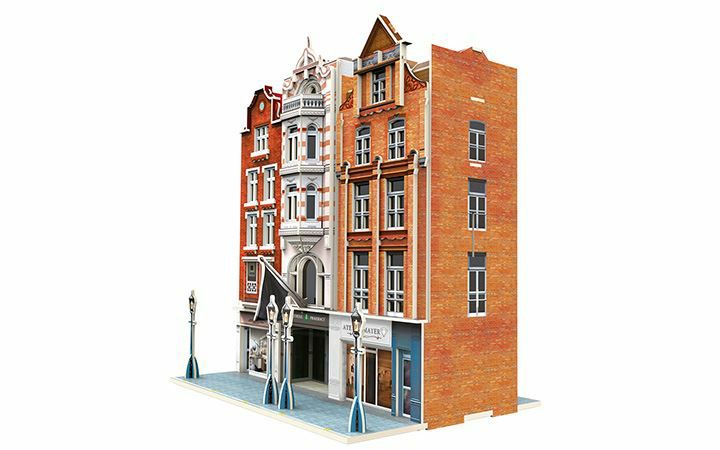 maerklin/メルクリン 72784 3Dパズル 住宅と店舗 HO